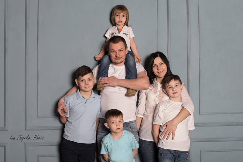 Семейная фотосессия в Минске