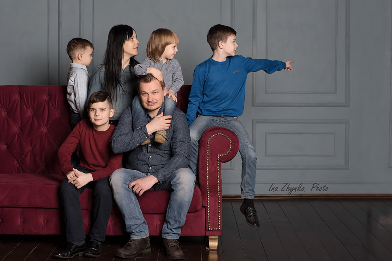 Семейная фотосессия в Минске