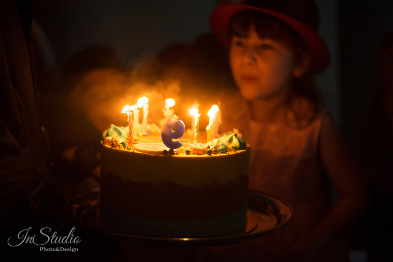 Фоторепортаж детского дня рождения